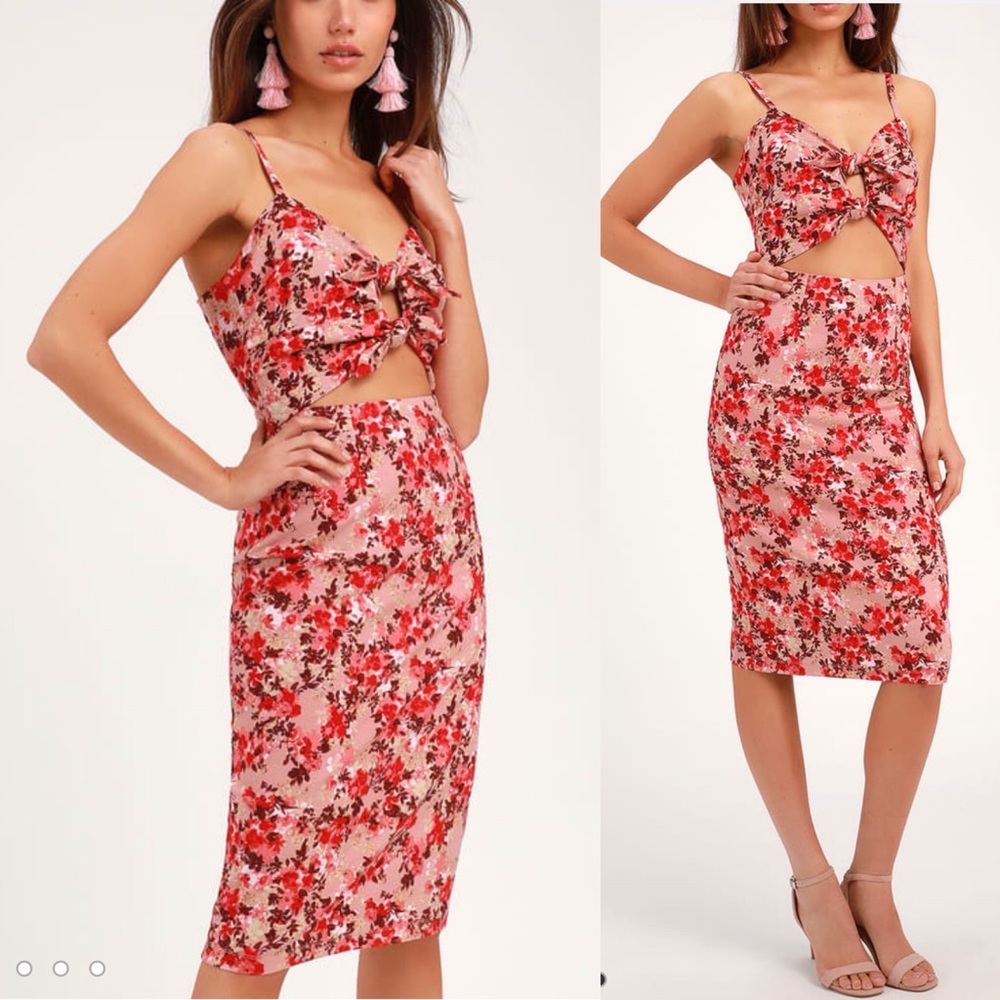 🆕 WAYF Victoria Mauve Pink Dress